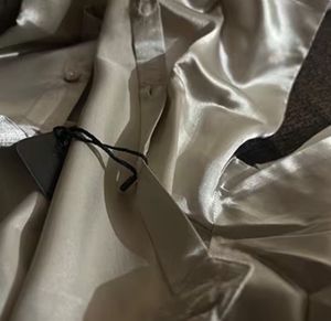 Heavy Satin Silk Fabric Collar Full Sleeve Shirt🎀