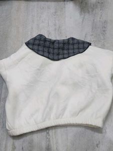 Cute &#39;Always Smile&#39; oversized sweatshirt