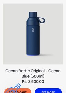 Ocean Bottle Original Blue 500ml