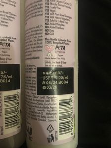 Love Beauty &amp; Planet Shampoo &amp; Conditioner