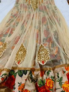 Floral Embroidered Festive Dress