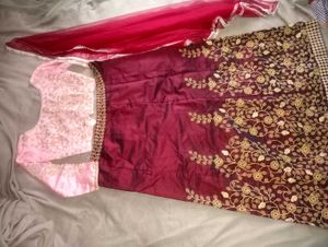 Elegant Embroidered Lehenga Choli Set