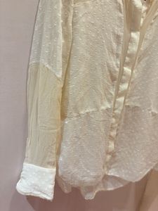 Elegant ELVI Cream Shirt