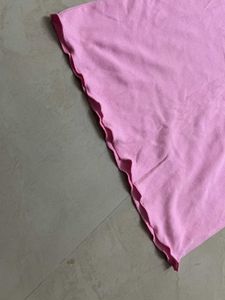 Pink V-Neck Tee