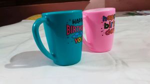 Green & Pink Babys Cup