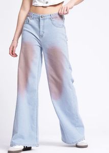 Trendy Wide Leg Jeans