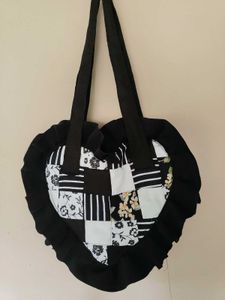Heart Patchwork Tote