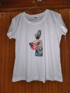 Printed Women Tshirt (Totally New)