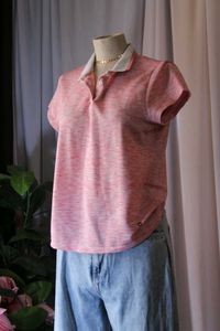 United Colors Of Benetton Pink Heathered Top