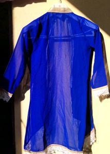 Beautiful Crystal Shrug With Zip For Women