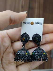New Black Earrings