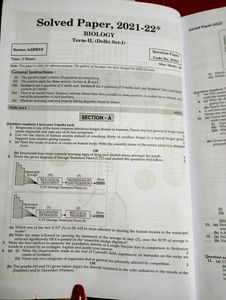 Oswaal Biology Set Of Sample Question Paper