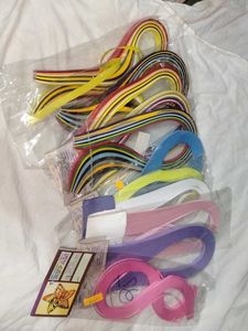 Quilling Paper Strips Bundle