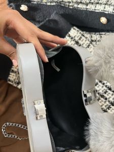 Imported fur Handle Handbag