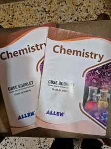 Allen Chemistry CBSE Booklet - Class XII