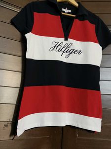 Tommy Hilfiger Color blocked Polo T-shirt