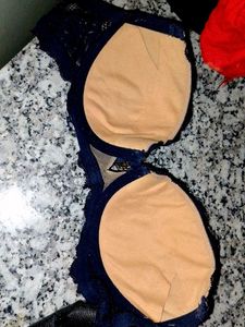 Navy Blue Printed