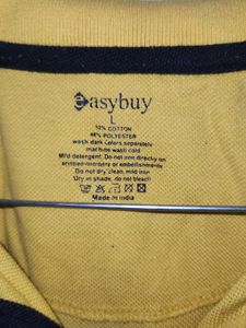 Men&#39;s Yellow Polo Shirt