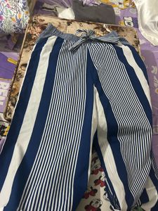 Striped Wide Leg Pants