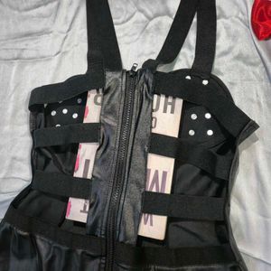 Black Bodycon Backless Dress