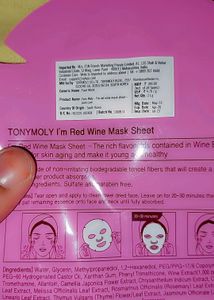TonyMoly Korean Face Mask