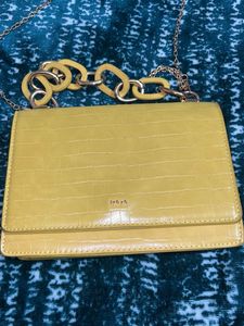 Stylish Yellow Clutch