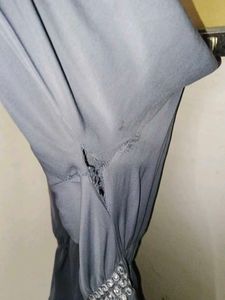 Gray Boho Dress