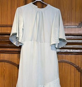 Elegant Ruffled Midi Dress