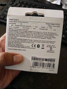 1 Day Old Redmi Buds 5 46db Anc With Box