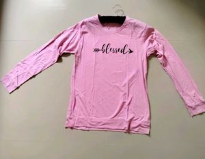 Blessed Pink Women T-shirt