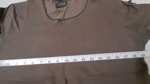 Brown Tshirt ..home wear Nightlife Lounge