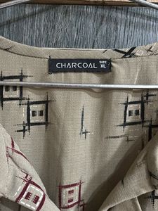 Vintage-Style Geometric Print Dress