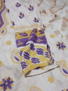 hand work embroidery kurti chicken curry