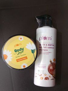 plum body Butter And Shampoo Combo