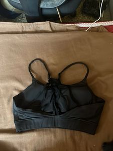 Black Sports Bra