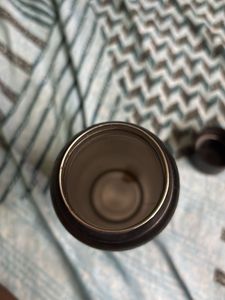 Black Stainless Steel Water Bottle – Reusable, Eco