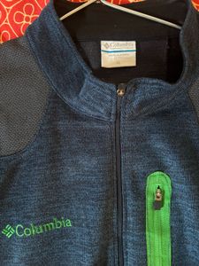 Columbia Sweat Zip Up T Shirt