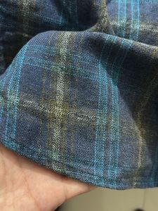 Men&#39;s Plaid Flannel Shirt Slim Fit