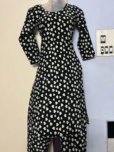 Heart Print Salwar Kameez