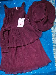 Girls Dress with Hat