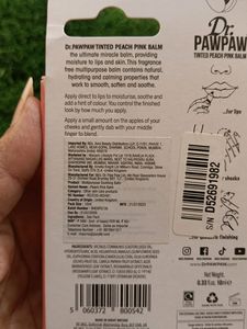 Dr Pawpaw Tinted Peach Pink Balm