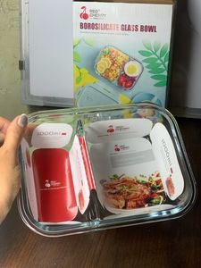 lunch box two compartment