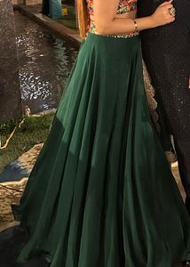 Green lehanga set (check Description)