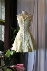 Vintage Style Mini Dress