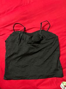 Black Velvet Cami Top