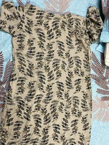 Leaf Print Kurta