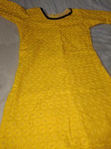New Yellow Kurti