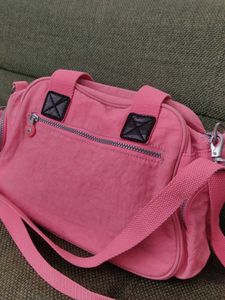 Kipling Shoulder Bag - Pink