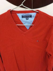 Tommy Hilfiger Red Sweater