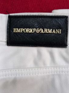 Emporio Armani Creamish white Pants